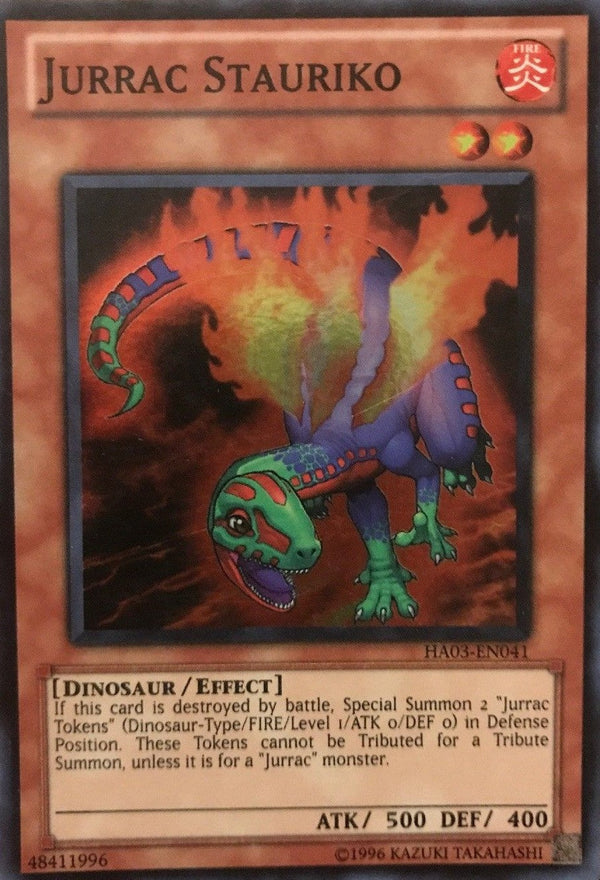 Jurrac Stauriko - HA03-EN041 - Super Rare - Unlimited available at 401 Games Canada