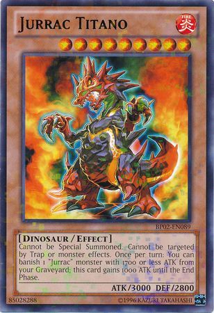 Jurrac Titano - BP02-EN089 - Mosaic Rare - Unlimited available at 401 Games Canada