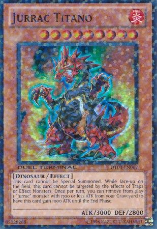 Jurrac Titano - DT03-EN067 - Super Parallel Rare available at 401 Games Canada