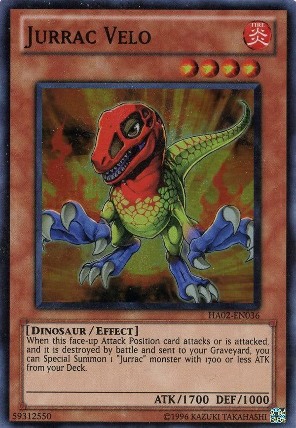 Jurrac Velo - HA02-EN036 - Super Rare - Unlimited available at 401 Games Canada