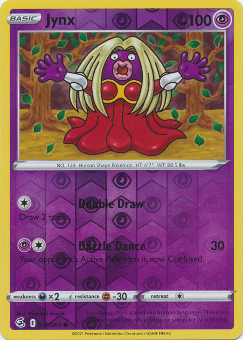 Jynx - 112/264 - Common - Reverse Holo available at 401 Games Canada