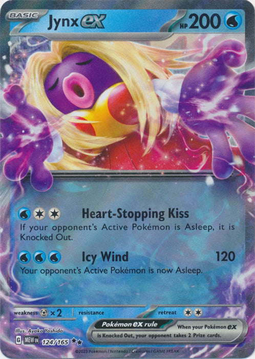 Jynx ex - 124/165 - Double Rare available at 401 Games Canada