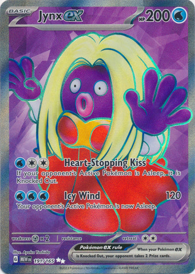 Jynx ex - 191/165 - Full Art Ultra Rare available at 401 Games Canada