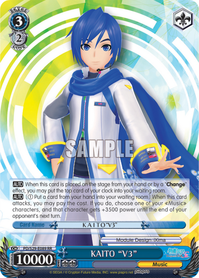 KAITO "V3" - PD/S29-E089 - Double rare available at 401 Games Canada