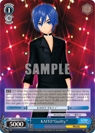 KAITO"Guilty" - PD/S22-E086 - Uncommon available at 401 Games Canada