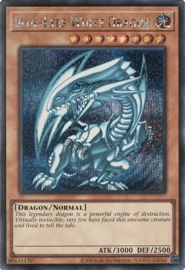 Blue-Eyes White Dragon - KC01 - Prismatic Secret Rare