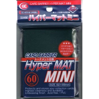 KMC Card Barrier - 60ct Small / Yu Gi Oh Hyper Mat Sleeves - Green available at 401 Games Canada