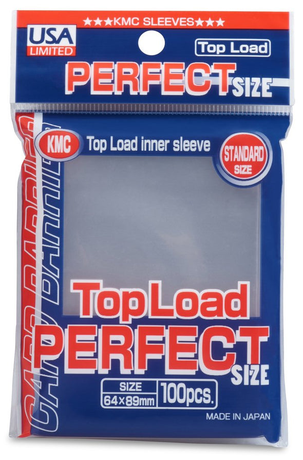 KMC - Perfect Fit - Standard Size - Clear 100ct (USA Limited) available at 401 Games Canada