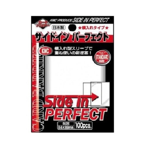 KMC - Perfect Fit - Standard Size - Side Loading Clear 100ct available at 401 Games Canada