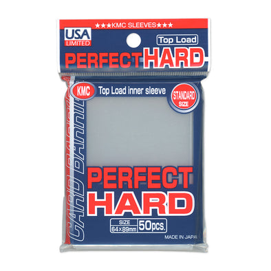 KMC - Perfect Hard - Standard Size - Clear 50ct (USA Limited) available at 401 Games Canada