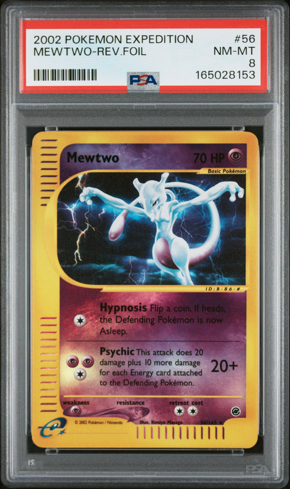 MEWTWO-REV.FOIL (56) - POKEMON EXPEDITION - NM-MT 8