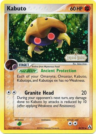 Kabuto - 36/92 - Uncommon - Reverse Holo available at 401 Games Canada