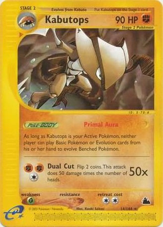 Kabutops - 14/144 - Rare available at 401 Games Canada