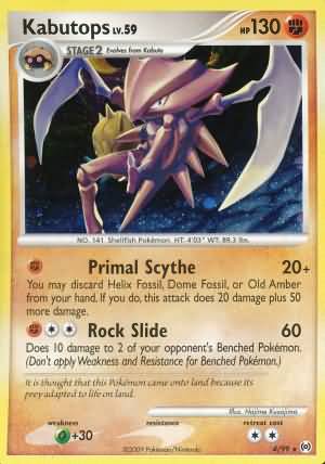 Kabutops - 4/99 - Holo Rare available at 401 Games Canada