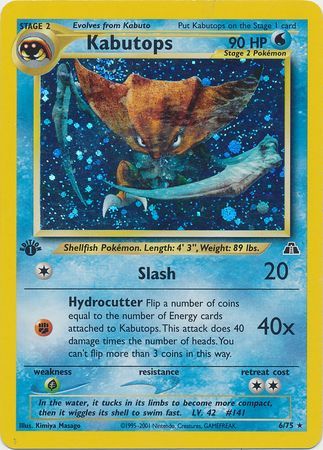 Kabutops - 6/75 - Holo - 1st Edition available at 401 Games Canada