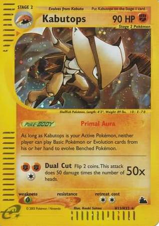 Kabutops - H13/H32 - Holo available at 401 Games Canada