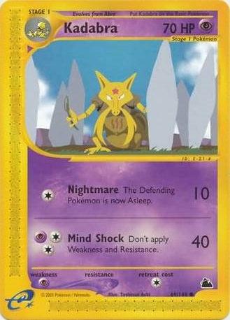 Kadabra - 69/144 - Common available at 401 Games Canada