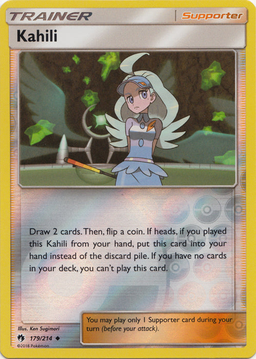 Kahili - 179/214 - Uncommon - Reverse Holo available at 401 Games Canada