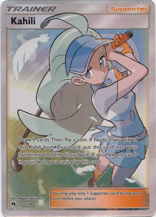 Kahili - 210/214 - Full Art Ultra Rare available at 401 Games Canada