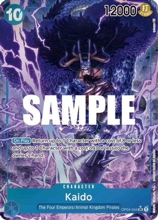 Kaido (Alternate Art) - OP04-044 - Super Rare available at 401 Games Canada