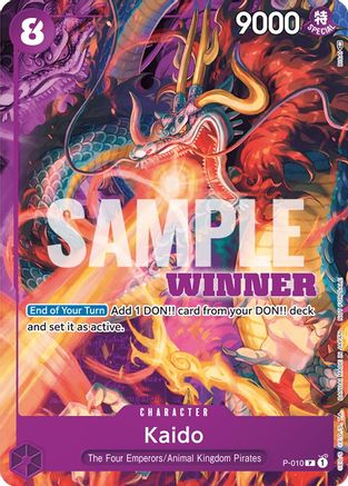 Kaido - P-010 (Winner Pack Vol. 1) - P-010 - Promo available at 401 Games Canada