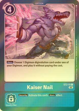 Kaiser Nail (Resurgence Booster Reprint) - ST2-15 - Common (Foil) available at 401 Games Canada