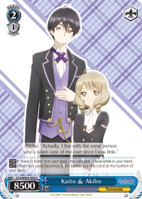 Kaito & Akiho - CCS/WX01-E095 - Common available at 401 Games Canada