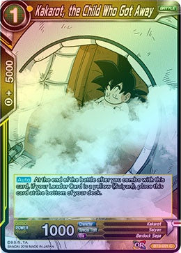 Kakarot, The Child Who Got Away - BT3-091 - Common (Foil) available at 401 Games Canada