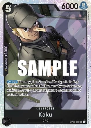 Kaku - OP03-080 - Super Rare available at 401 Games Canada