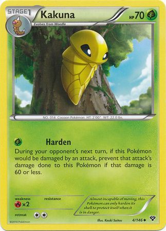 Kakuna - 4/146 - Uncommon available at 401 Games Canada