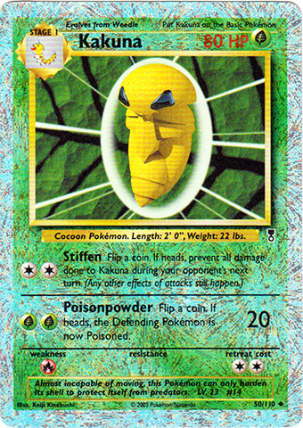 Kakuna - 50/110 - Uncommon - Reverse Holo available at 401 Games Canada