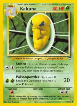 Kakuna - 50/110 - Uncommon available at 401 Games Canada