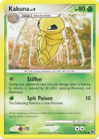 Kakuna - 73/106 - Common available at 401 Games Canada