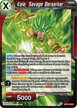 Kale, Savage Berserker - BT11-004 - Rare (FOIL) (Reprint) available at 401 Games Canada