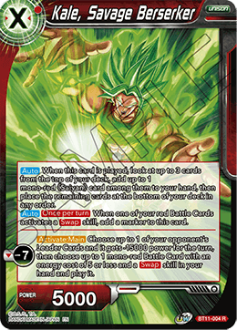 Kale, Savage Berserker - BT11-004 - Rare available at 401 Games Canada