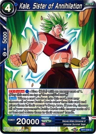 Kale, Sister of Annihilation - BT7-039 - Common available at 401 Games Canada