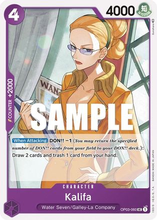 Kalifa - OP03-060 - Uncommon available at 401 Games Canada