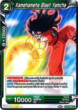 Kamehameha Blast Yamcha - BT7-062 - Common available at 401 Games Canada