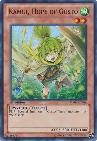 Kamui, Hope of Gusto - HA06-EN044 - Super Rare - 1st Edition available at 401 Games Canada