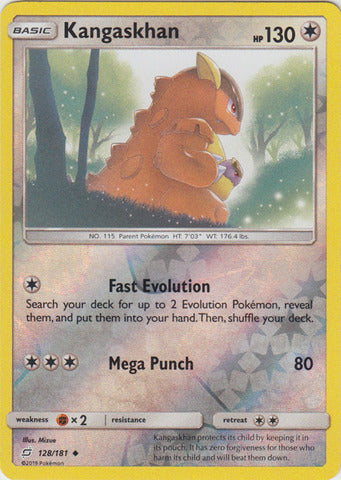 Kangaskhan - 128/181 - Uncommon - Reverse Holo available at 401 Games Canada