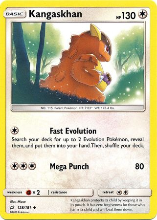 Kangaskhan - 128/181 - Uncommon available at 401 Games Canada