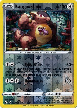 Kangaskhan - 133/189 - Holo Rare - Reverse Holo available at 401 Games Canada