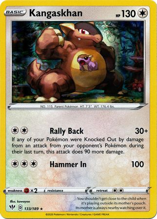 Kangaskhan - 133/189 - Holo Rare available at 401 Games Canada