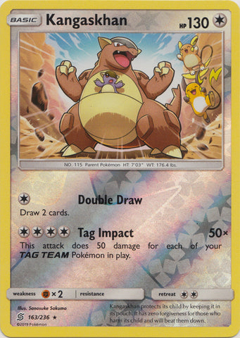Kangaskhan - 163/236 - Holo Rare - Reverse Holo available at 401 Games Canada