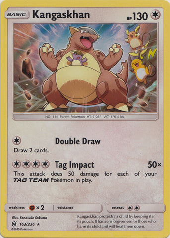 Kangaskhan - 163/236 - Holo Rare available at 401 Games Canada