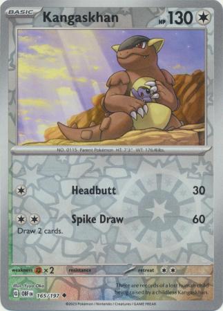 Kangaskhan - 165/197 - Uncommon - Reverse Holo available at 401 Games Canada