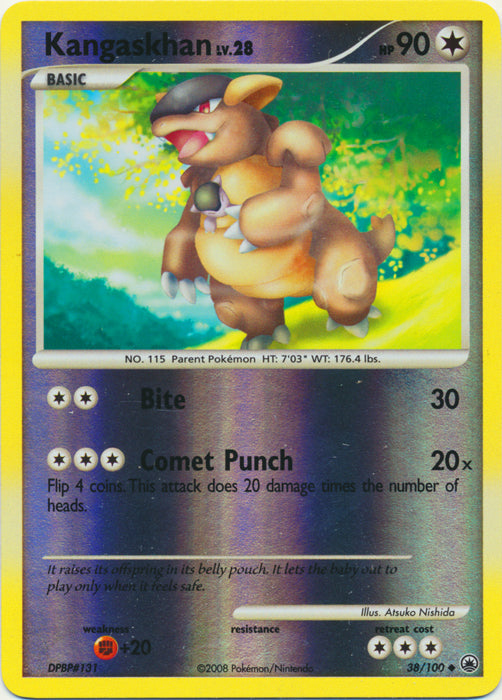 Kangaskhan - 38/100 - Uncommon - Reverse Holo available at 401 Games Canada
