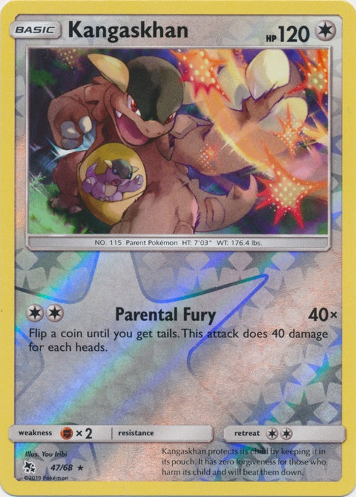 Kangaskhan - 47/68 - Rare - Reverse Holo available at 401 Games Canada