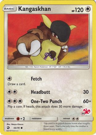 Kangaskhan (#53 Charizard Stamped) - 055/070 - Promo available at 401 Games Canada