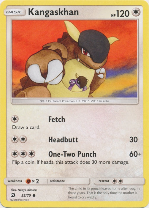 Kangaskhan - 55/70 - Common available at 401 Games Canada